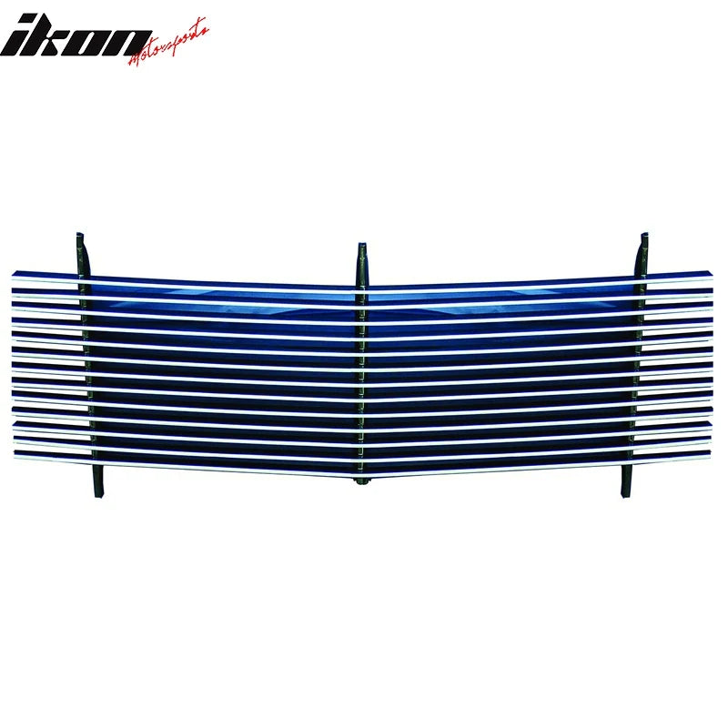 Polished Silver Aluminum Grille Insert