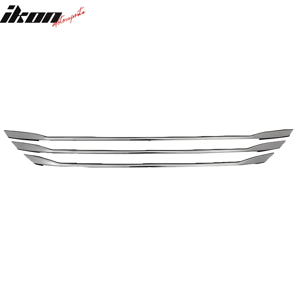 3-Piece ABS Plastic Front Lip Splitter