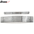 Billet Style 2-Piece Front Grille Set