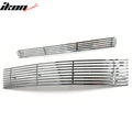 Billet Style 2-Piece Front Grille Set