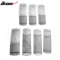 Billet Style 7-Piece Upper Grille Insert