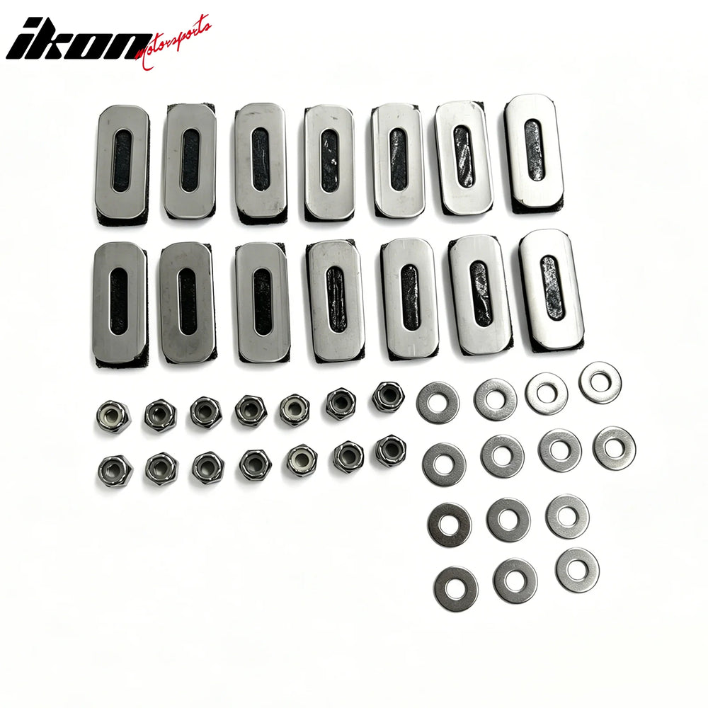 Billet Style 7-Piece Upper Grille Insert