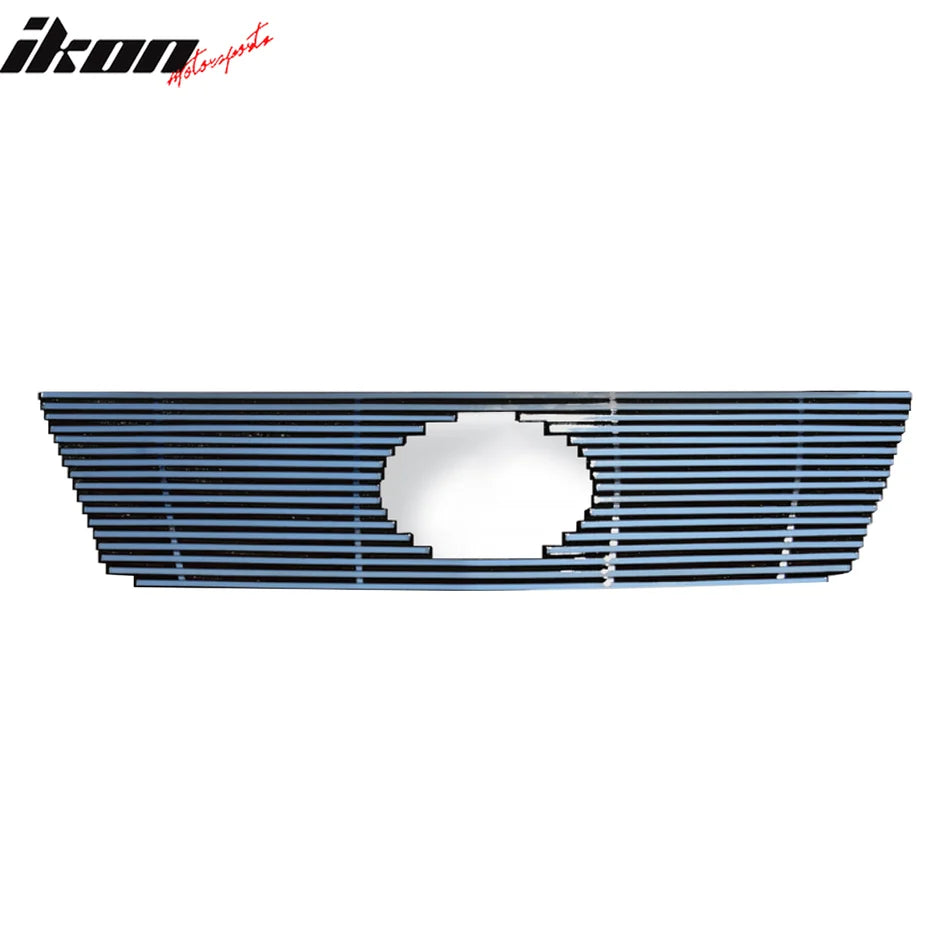 Billet Style Chrome Stainless Steel Front Upper Grille Insert