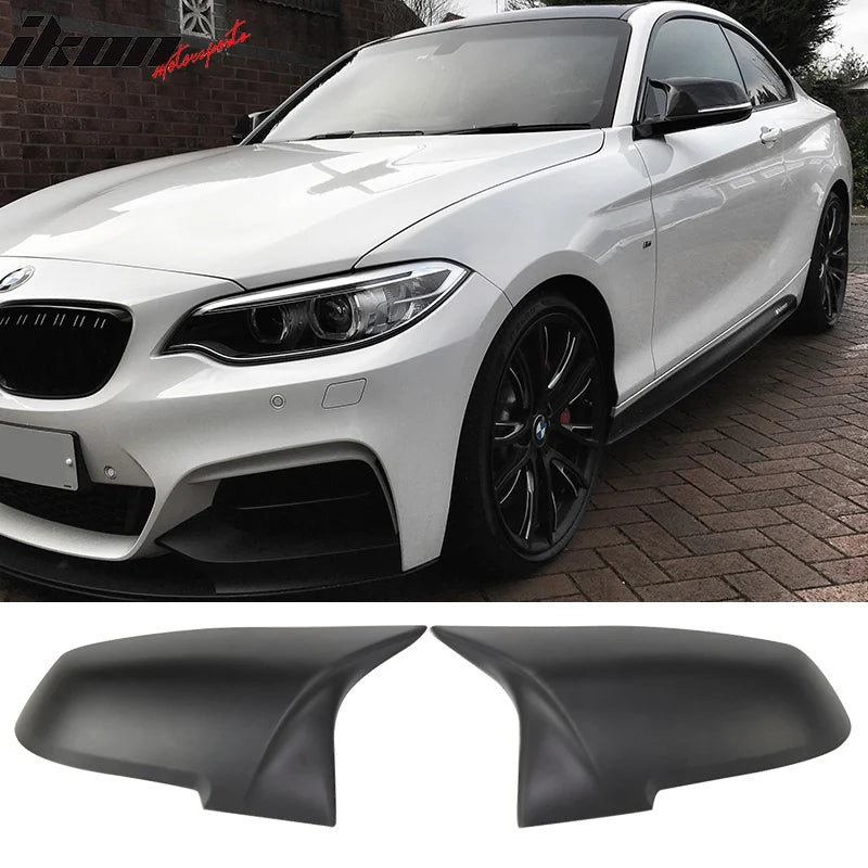 Matte Black ABS Mirror Covers