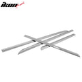 Lower Door Molding Trim 4-Piece Set Chrome