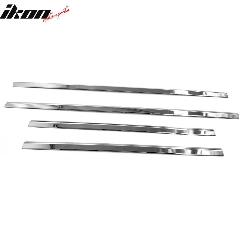 4-Piece Stainless Steel Window Belt Molding Set