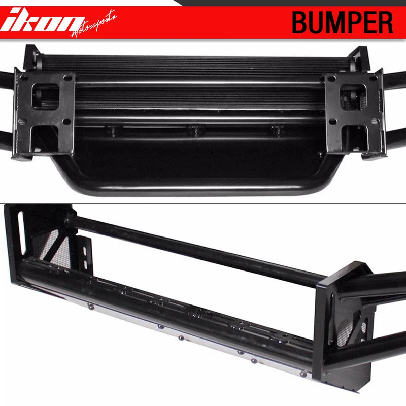 Off Road Front Bumper w/ LED Light Bars