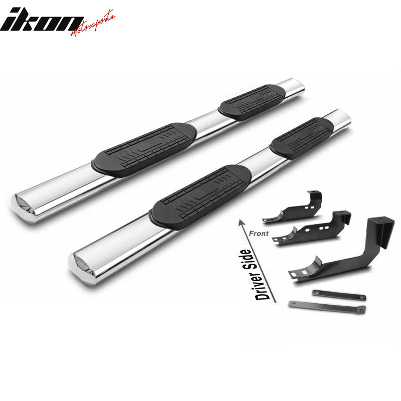 5-Inch Stainless Steel Side Step Bars