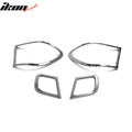 Chrome Tail Light Bezels 4-Piece Set