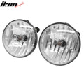 Black Housing Clear Lens Front Fog Lights