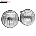 Black Housing Clear Lens Front Fog Lights