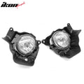 Black Housing Clear Lens Fog Lights
