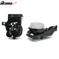 Black Housing Clear Lens Fog Lights