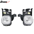 Black Housing Clear Lens Fog Lights