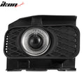 Black Housing Projector Fog Lights with Glass Lenses