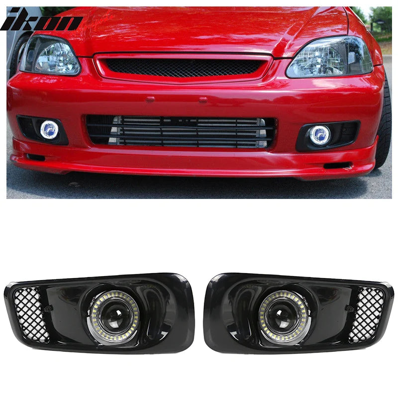 Honda Civic LED Halo Fog Lights
