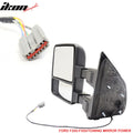 Extendable Tow Mirrors w/ Power Remote Adjustment, Heat, Signal