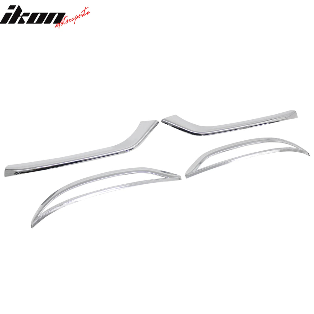 Chrome Fog Lights Garnish and Rear Bumper Reflector Bezels