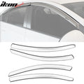 Chrome Window Visors