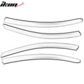 Chrome Window Visors