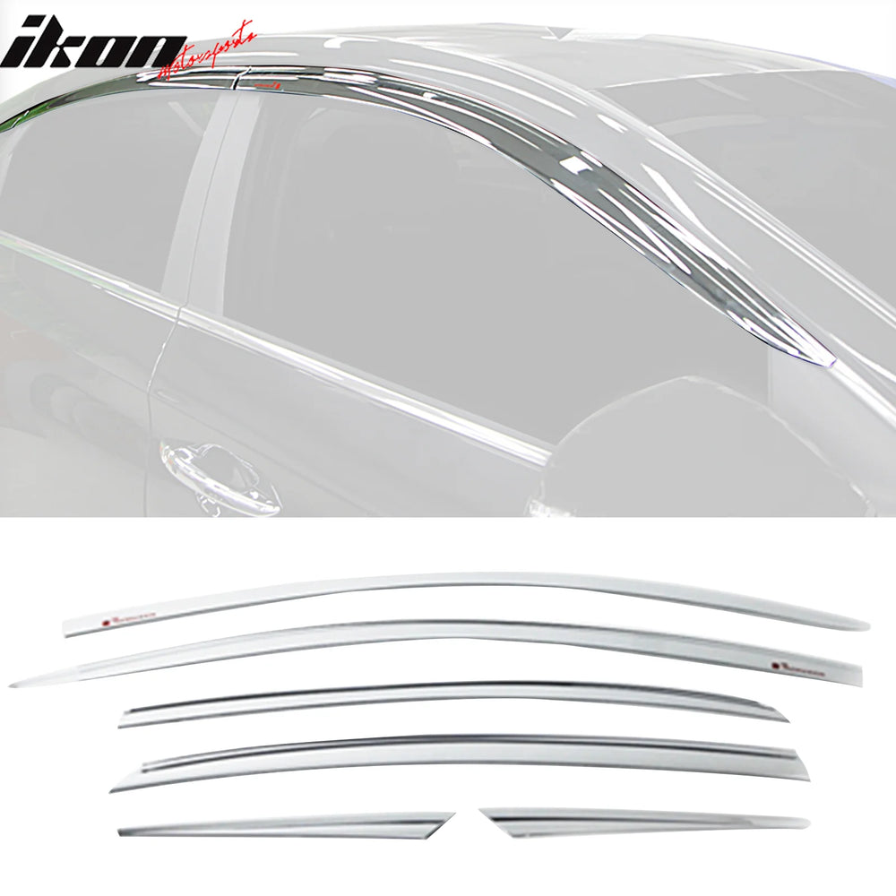 6 Piece Window Visor Set