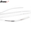 ABS Chrome Window Visors 6 Piece Set