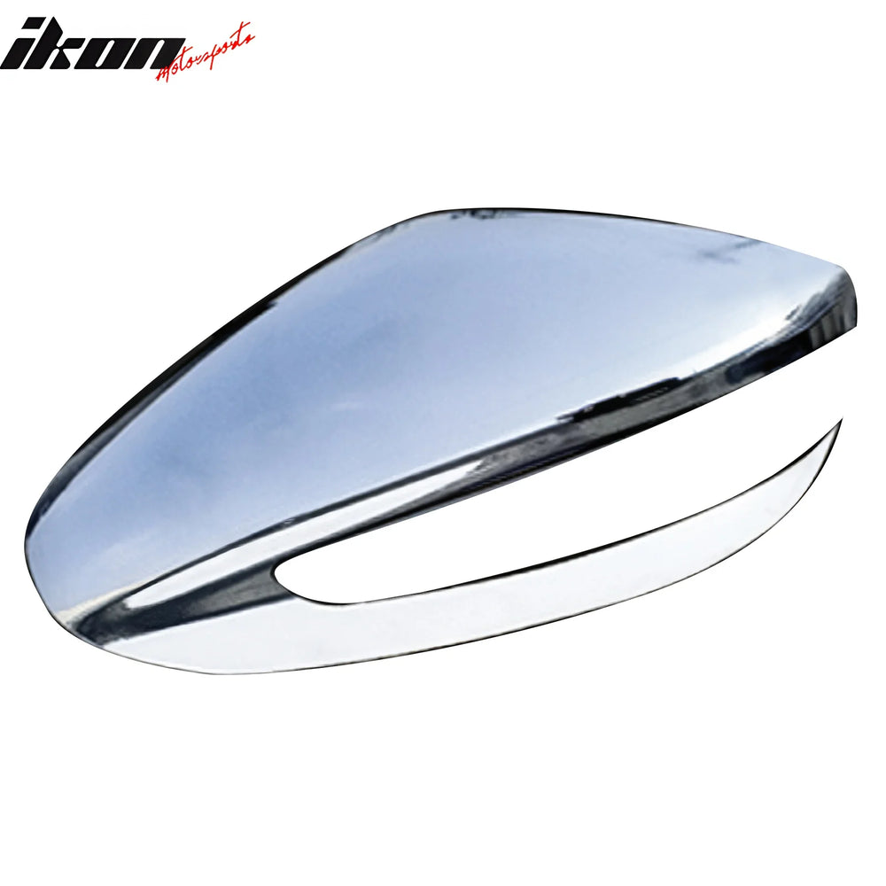 Chrome Mirror Cover with Light Cut-out