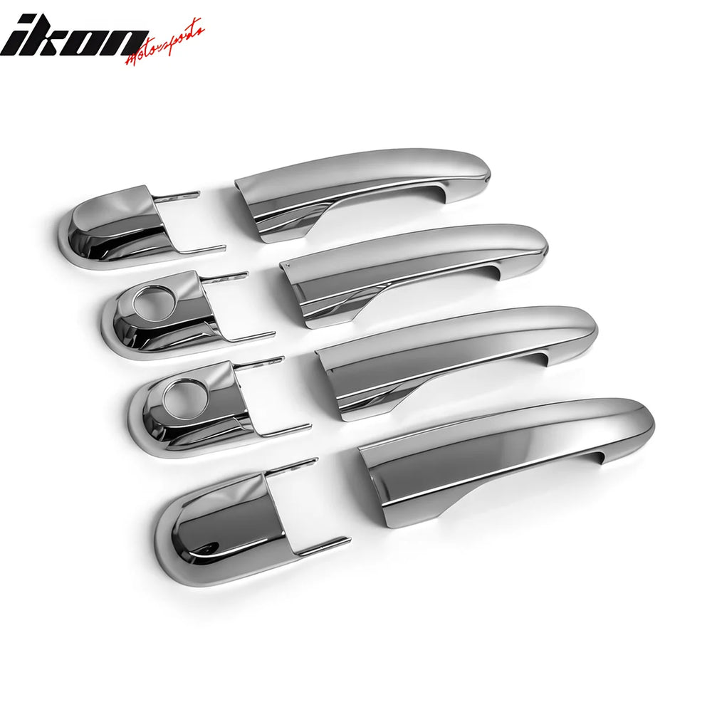 Chrome ABS Door Handle Covers with 1 Keyhole