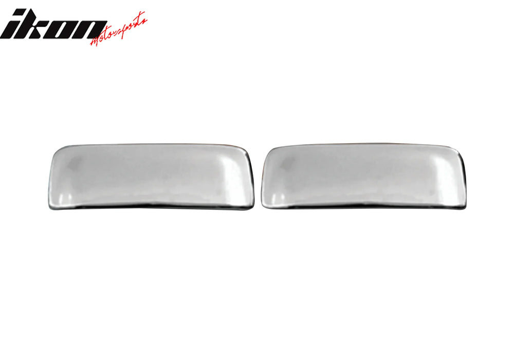 Chrome ABS Door Handle Cover Set