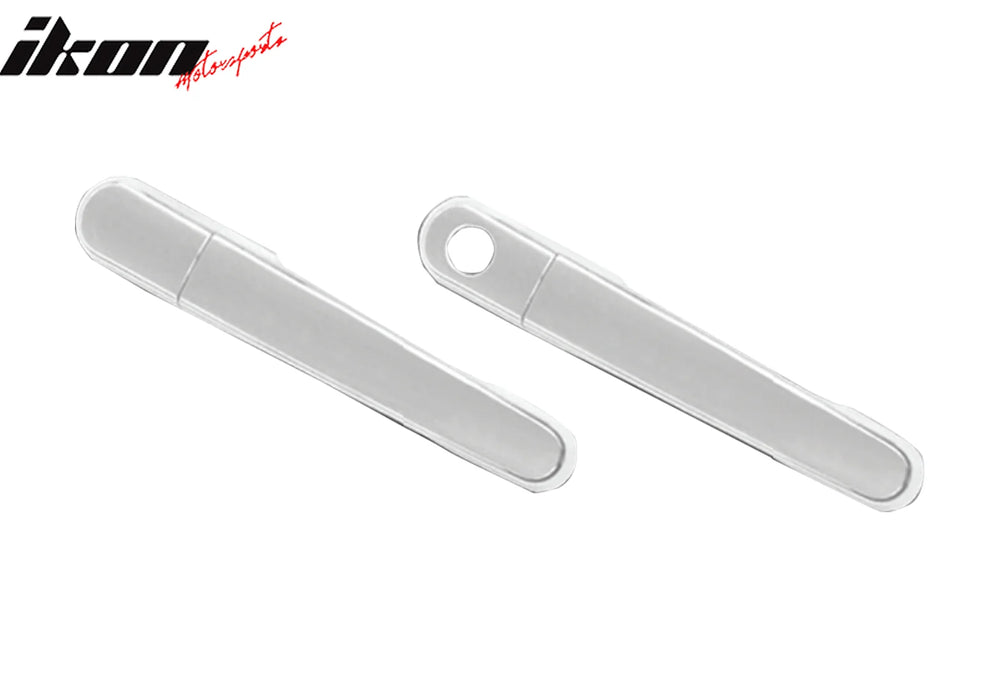 Chrome 1-Keyhole ABS Door Handle Cover Set
