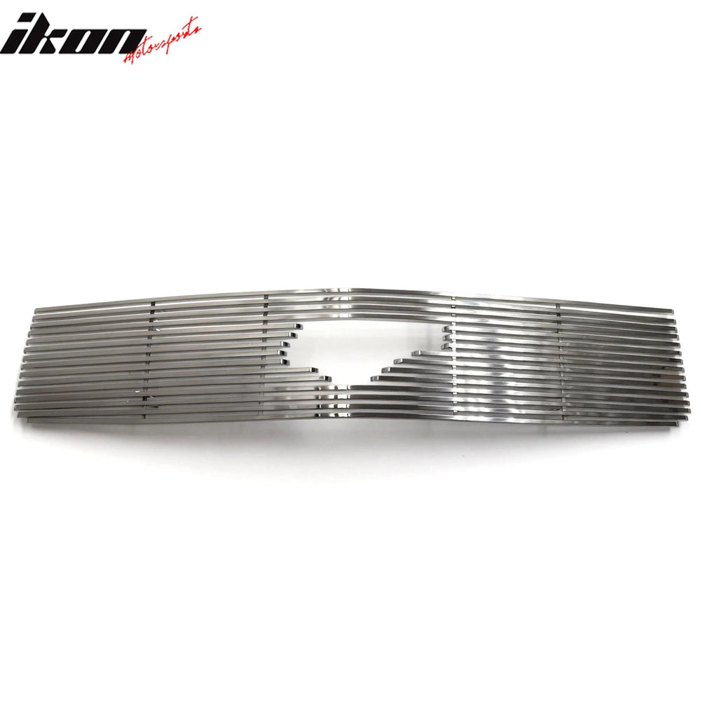 Chrome Mesh Front Bumper Upper Grille