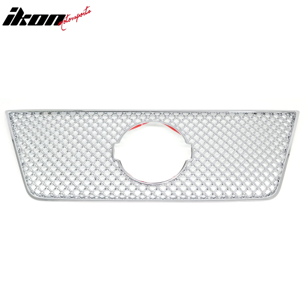 Chrome Mesh Front Grille