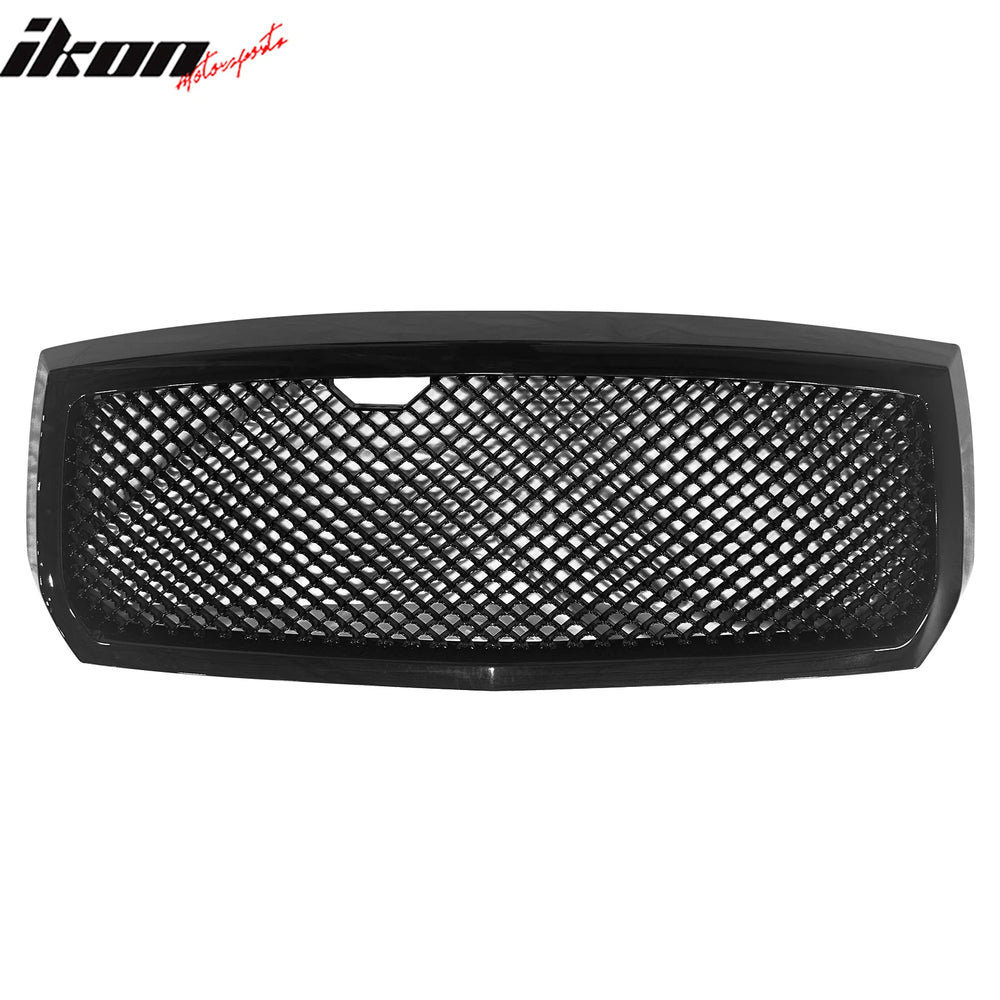 Gloss Black ABS Mesh Front Upper Grille