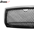 Gloss Black ABS Mesh Front Upper Grille