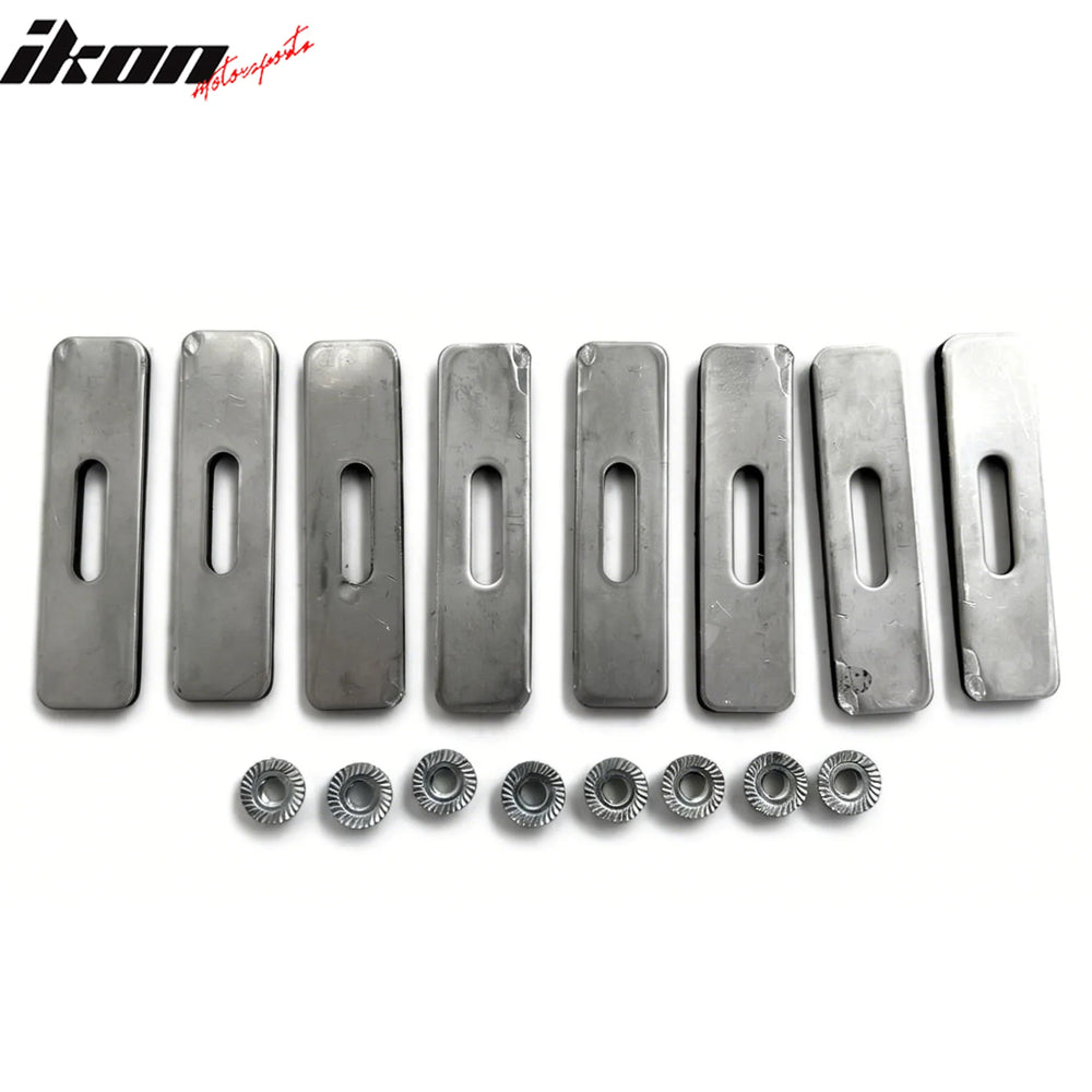 Billet Style Front Grille Insert 3-Piece Set