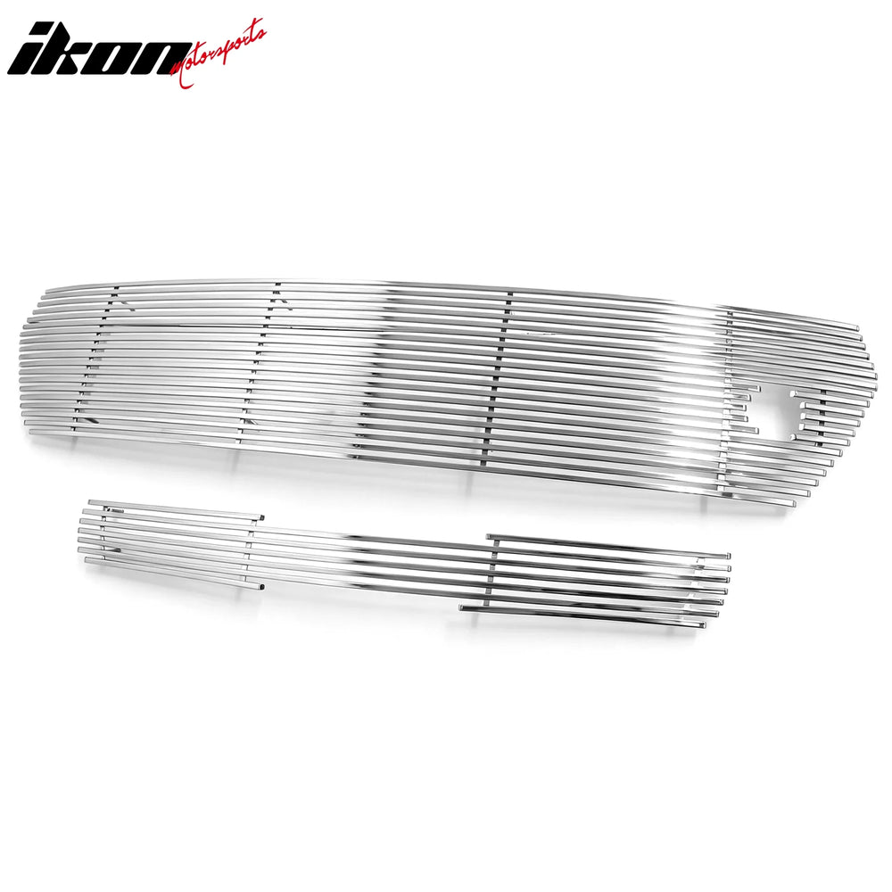 Billet Style Front Bumper Grille Set