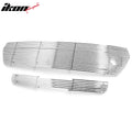 Billet Style Front Bumper Grille Set