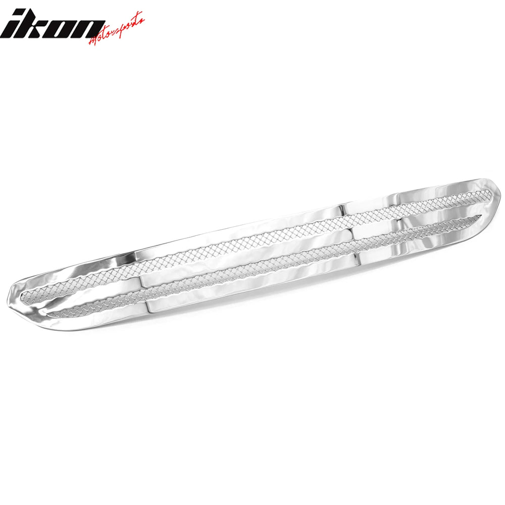 Chrome Mesh Lower Grille