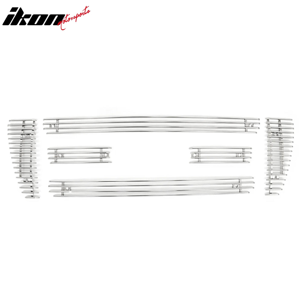 Chrome Bar Style Upper Grille Kit