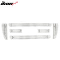 Chrome Bar Style Upper Grille Kit