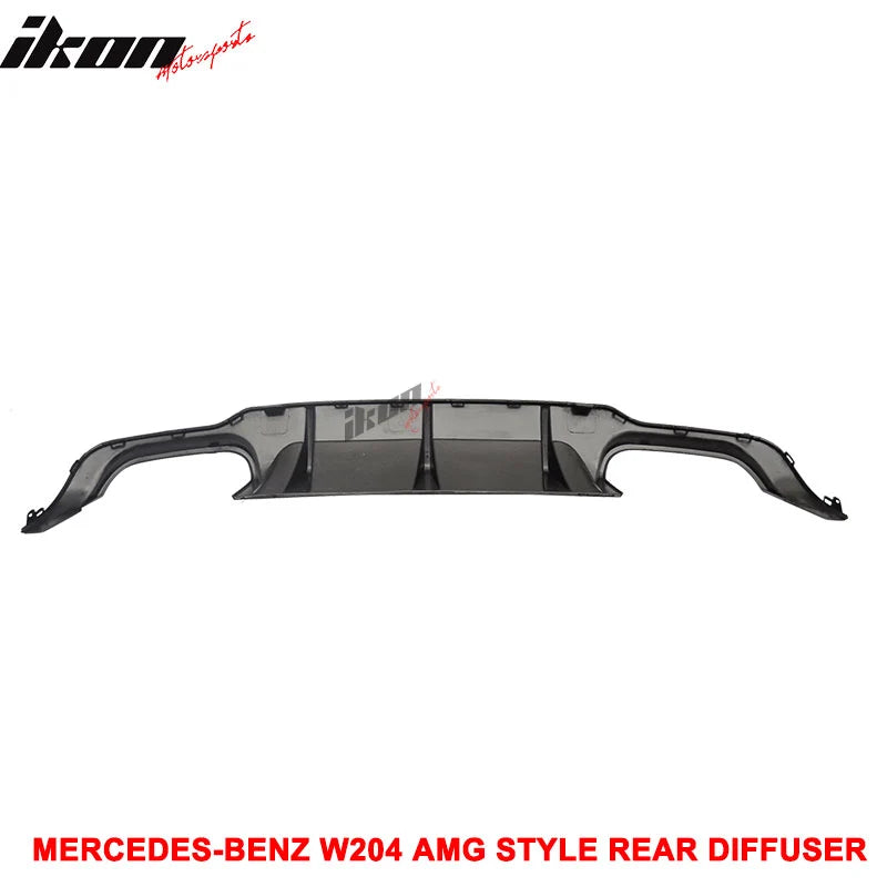 AMG Style Rear Bumper Diffuser