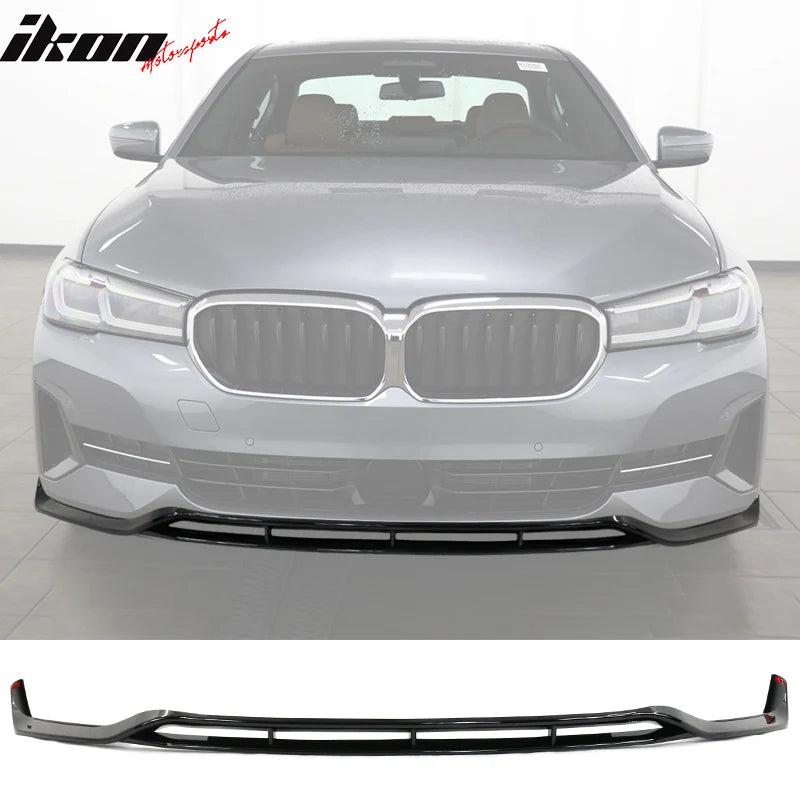 Gloss Black Front Bumper Lip Spoiler