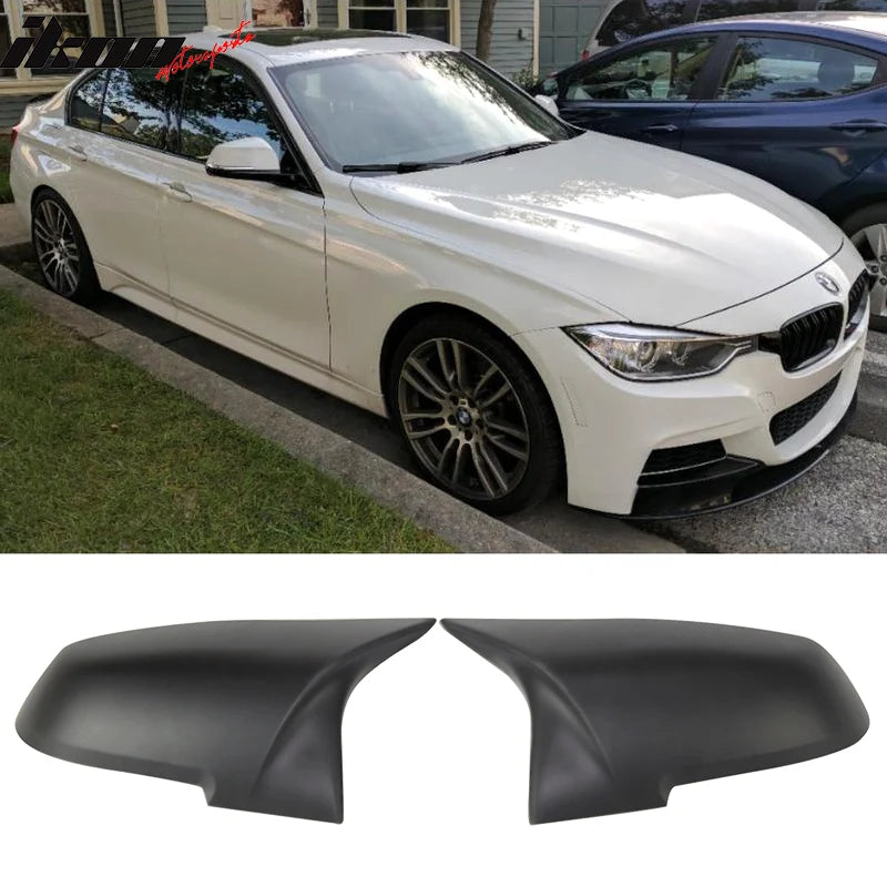 Matte Black Mirror Covers