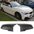 Matte Black Mirror Covers