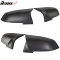 Matte Black Mirror Covers
