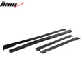 Side Skirts Painted #D4S Crystal Black Silica Pearl