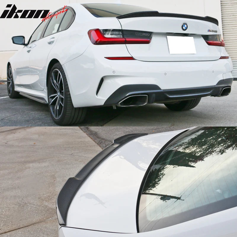 CS Style Carbon Fiber Trunk Spoiler