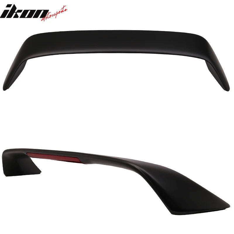 ABS Trunk Spoiler with LED Third Brake Light