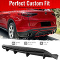 V-Style Rear Bumper Diffuser