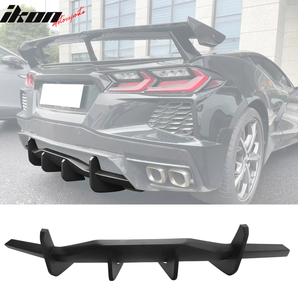STG 3 Style Rear Bumper Diffuser